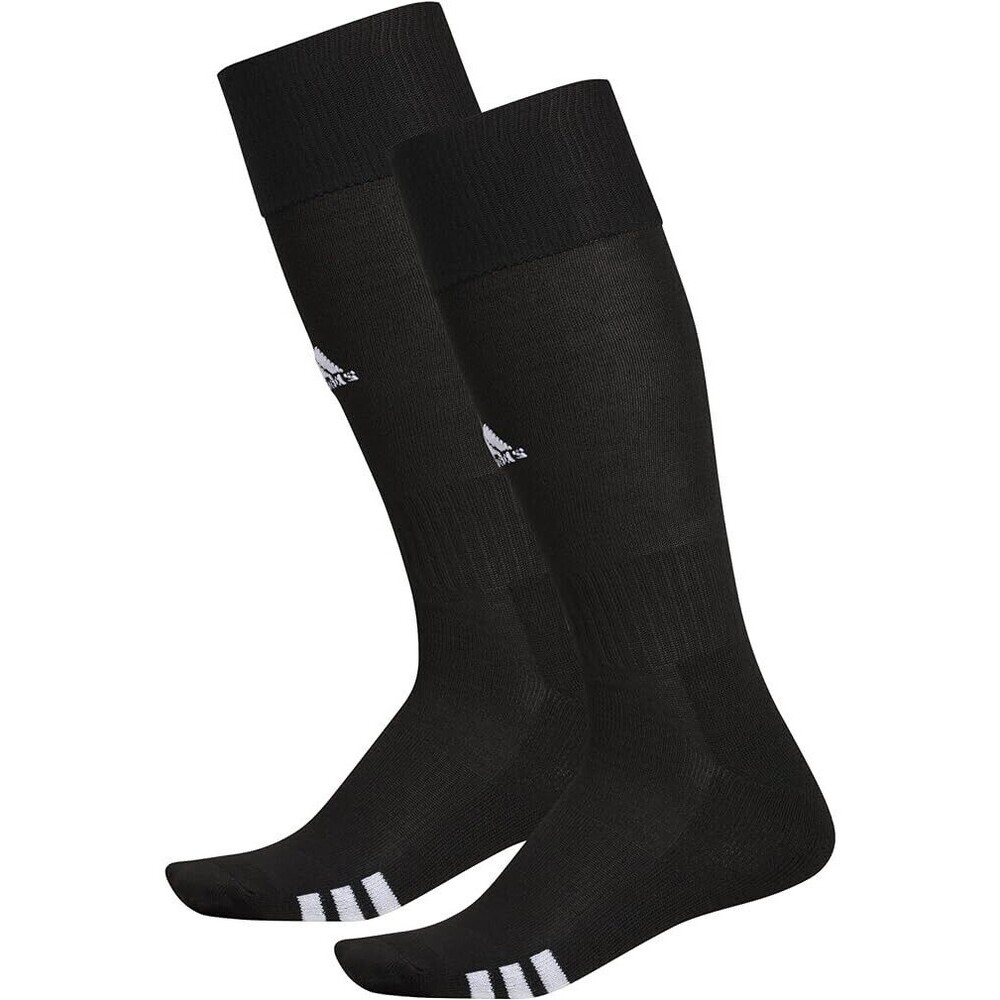 Adidas Soccer Compression SocksBlack Medium Aeroready Knit 2 Pairs OTC Logo